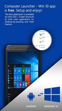 Computer launcher For Windows 10 screenshot 1
