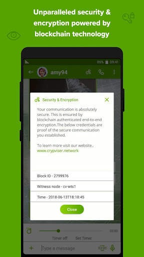 Crypviser Secure Messenger screenshot 4