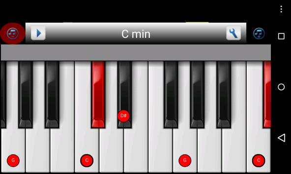 Piano Chords and Scales screenshot 1