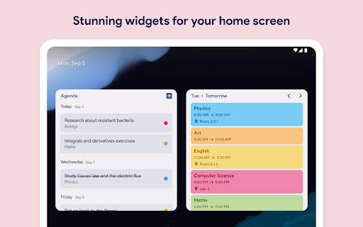 School Planner 12 تصوير الشاشة