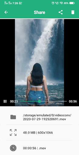 Video Converter -Trim & Cutter 7 تصوير الشاشة