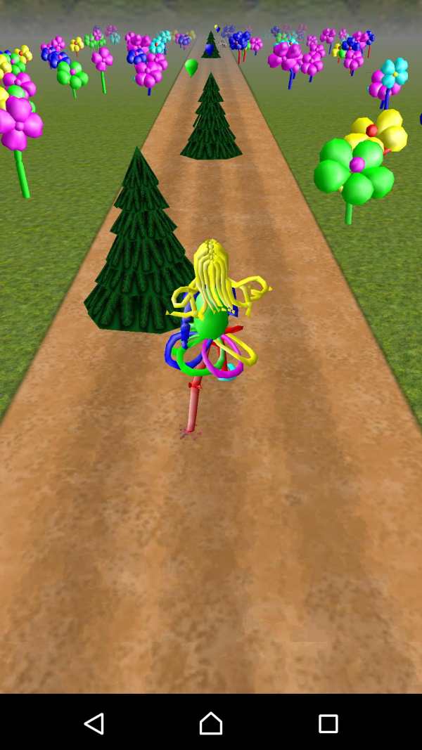 Baloony runner скриншот 1
