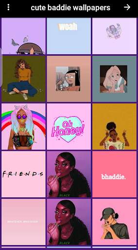 cute baddie wallpapers screenshot 5