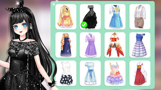Makeover Anime Dress Up Games screenshot 4