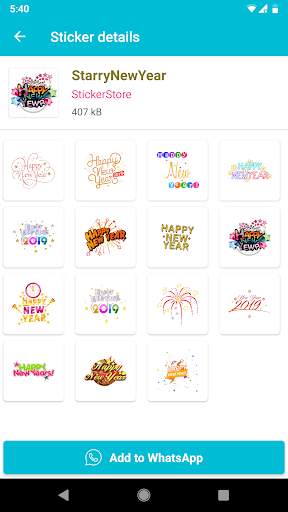 New Year 2021 Stickers for WhatsApp screenshot 4