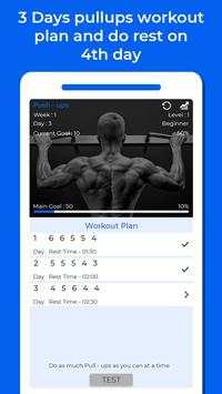 50 Pull-Ups Workout Challenge screenshot 4