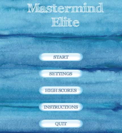 Mastermind Game Advanced screenshot 1