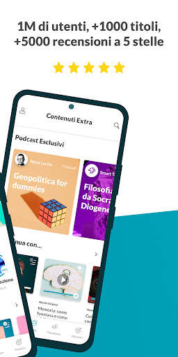 4books: audiolibri e podcasts screenshot 2