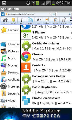 My Computer Mobile Explorer स्क्रीनशॉट 3