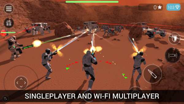 CyberSphere: SciFi Third Person Shooter screenshot 1
