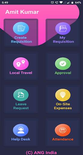 AnG India - Travel Management screenshot 3