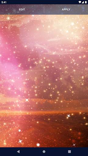 Glitter Live Wallpaper स्क्रीनशॉट 5