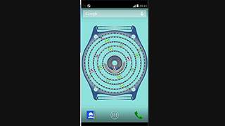 Planetary Clock Live-Wallpaper screenshot 1