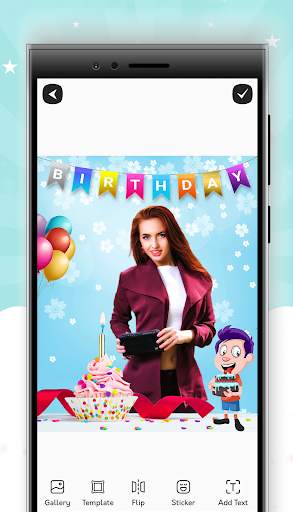 Birthday Cake Photo Frame screenshot 5