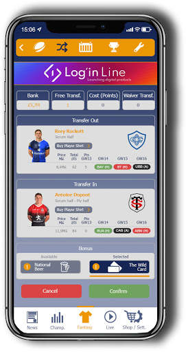 Fantasy Rugby World screenshot 2