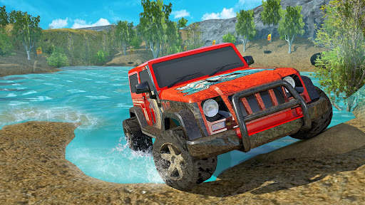 Offroad 4X4 Jeep Hill Climbing - New Car Games screenshot 1