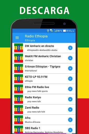 Radio Etiopia screenshot 3