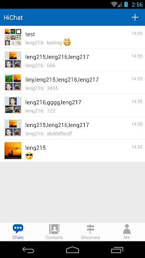 HiChat screenshot 3