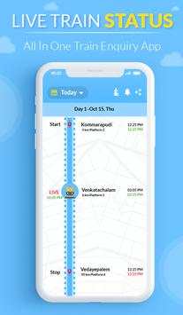Indian Railway Train Status screenshot 2