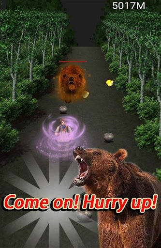 angry bear run 3d screenshot 3