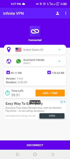 Infinite VPN | Top #1 free VPN in the Philippines screenshot 2