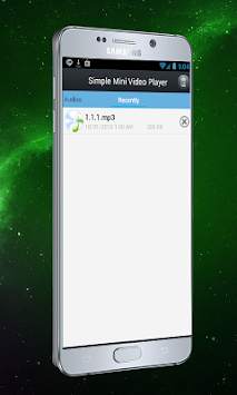 Simple Mini Video Player स्क्रीनशॉट 4