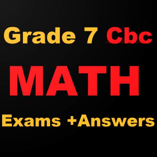 Cbc Math Grade 7 Exams Answers 1.7