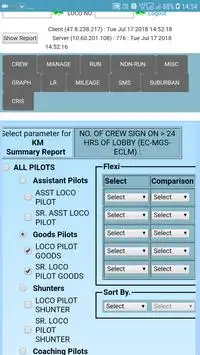 Cms Report Railway screenshot 3