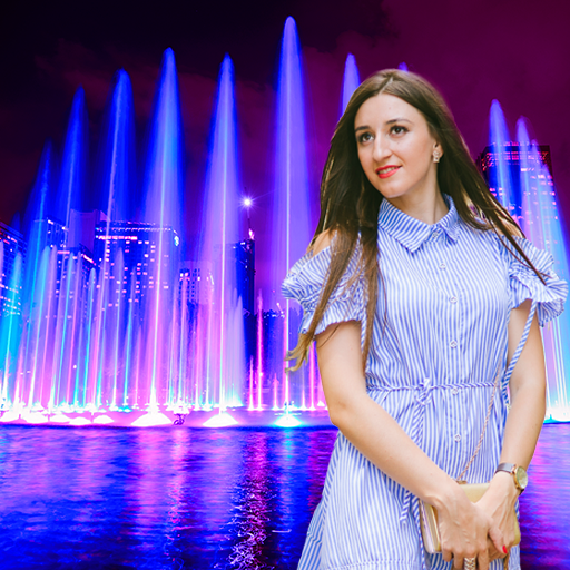 Water Fountain Photo Frames icon
