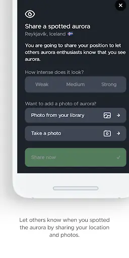 hello aurora: forecast app screenshot 4
