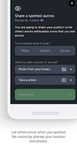 hello aurora: forecast app screenshot 4