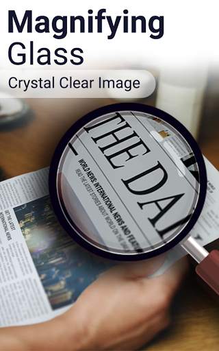 Magnifying Glass & Flashlight screenshot 1