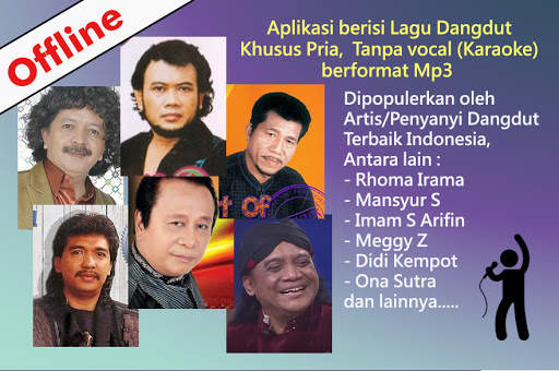 Lagu Dangdut Karaoke, Vocal Pria ( OFFLINE ) screenshot 5