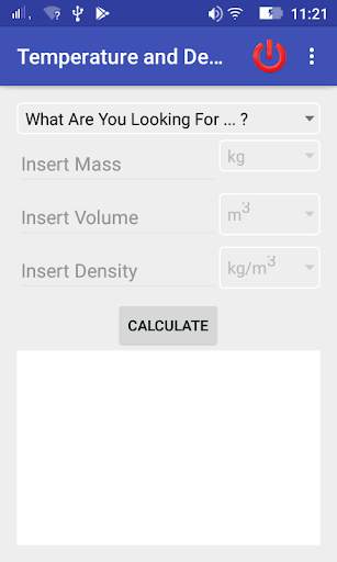 Temperature and Density Calculator screenshot 5