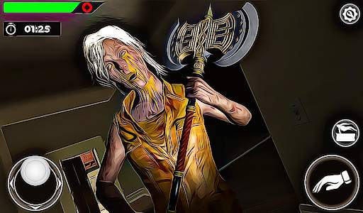 Evil Granny House Escape - Scary Granny Games 2021 screenshot 1