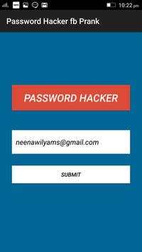 Password Fb Hacker Prank screenshot 4