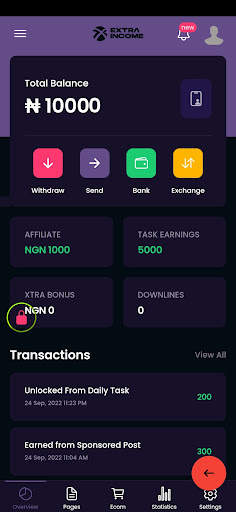 Xtraincome Org App screenshot 2