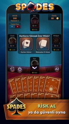 Spades - Kart Oyunu screenshot 2