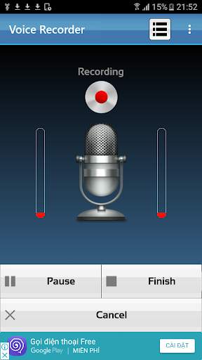 Voice Recorder 3 تصوير الشاشة