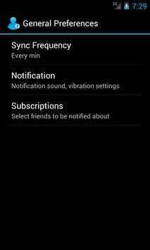 Online Friends For Facebook screenshot 2