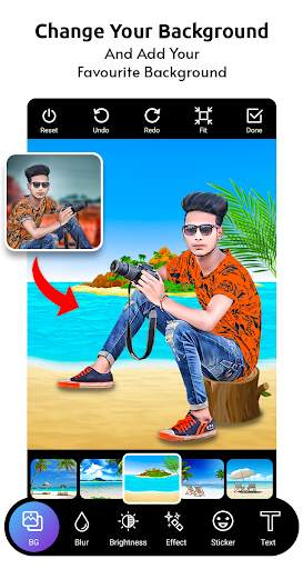 Beach Photo Editor screenshot 3