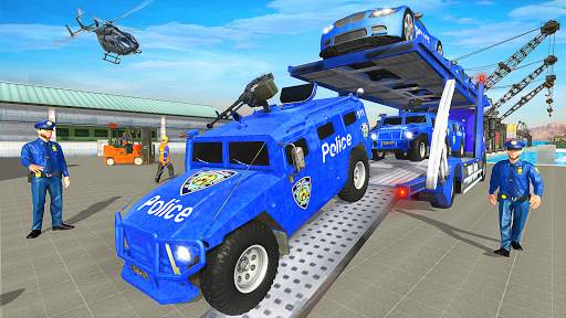 Grand Police Transport Truck screenshot 6
