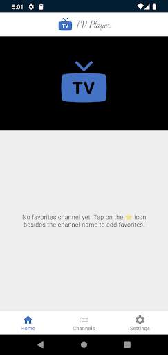 TV Player screenshot 1