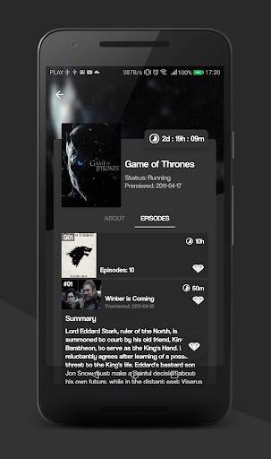 Episodie - TRACK YOUR TV TIME 7 تصوير الشاشة