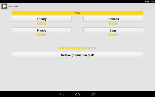 Master Nim: Taekwondo Trainer screenshot 8