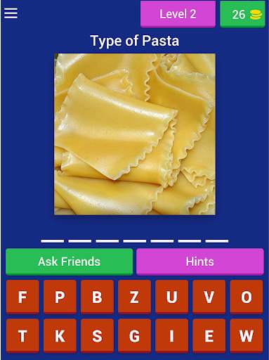 Pasta Quiz (Pasta Games) screenshot 12
