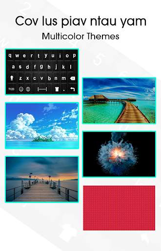 Hmong Keyboard: Hmong Language Typing स्क्रीनशॉट 5