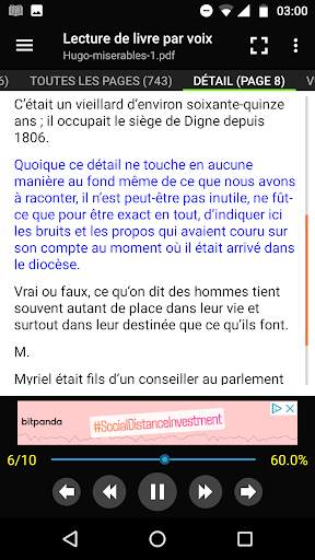 Lecture de livre par voix screenshot 5