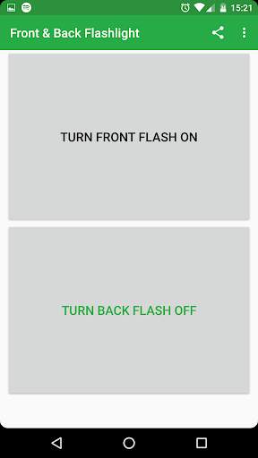 Front and Back Flashlight screenshot 3
