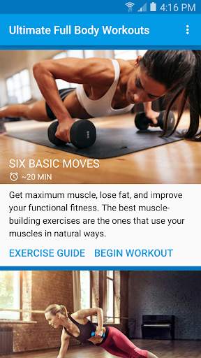 Ultimate Full Body Workouts screenshot 1